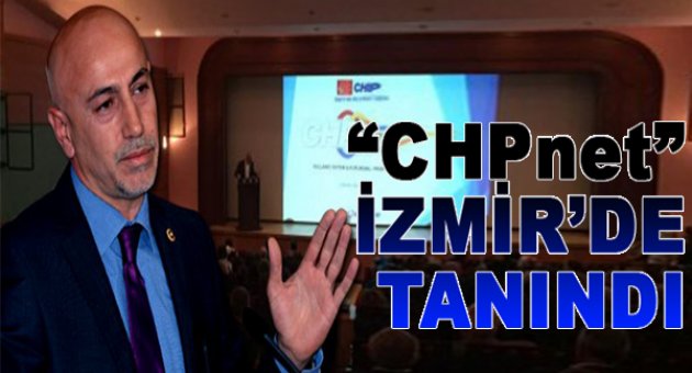 CHPnet ilk kez İzmir'de tanıtıldı