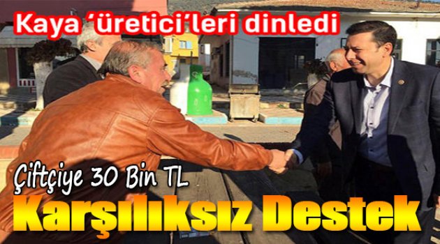 Çiftçiye 30 Bin TL Karşılıksız Destek