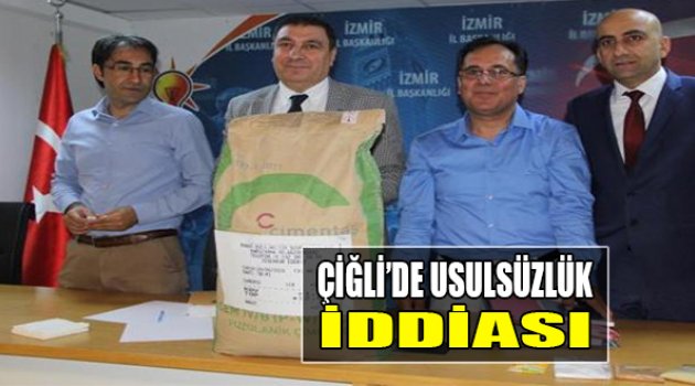 Çiğli'de Usulsüzlük İddiası