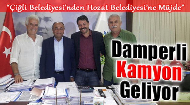 Çiğli'den Hozat'a Yardım Eli