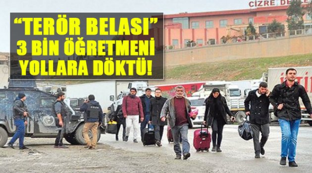 Cizre ve Silopi'de Okullar Boş Kaldı