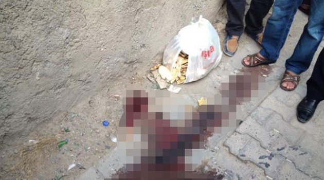 Cizre'de dramın fotoğrafı: Ekmek...