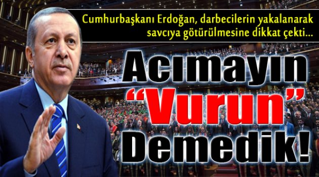 Cumhurbaşkanı Erdoğan Adli Yıl Açılışında Konuştu