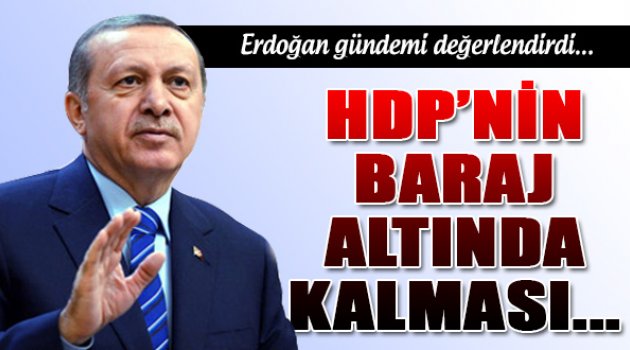 Cumhurbaşkanı Erdoğan Gündemi Değerlendirdi...