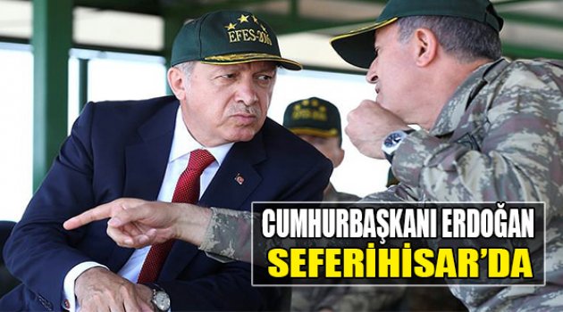 Cumhurbaşkanı Erdoğan, Seferihisar&#039;da