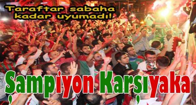 Cumhurbaşkanlığı kupası Karşıyaka'nın