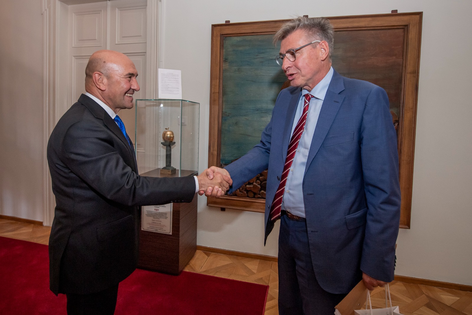 Almanya İzmir Başkonsolosu Schröer Soyer’i ziyaret etti