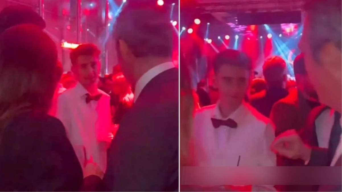 Ali Koç'tan kokteyl taşıyan garsona soru : Yüzde 99 bilmiyorsun