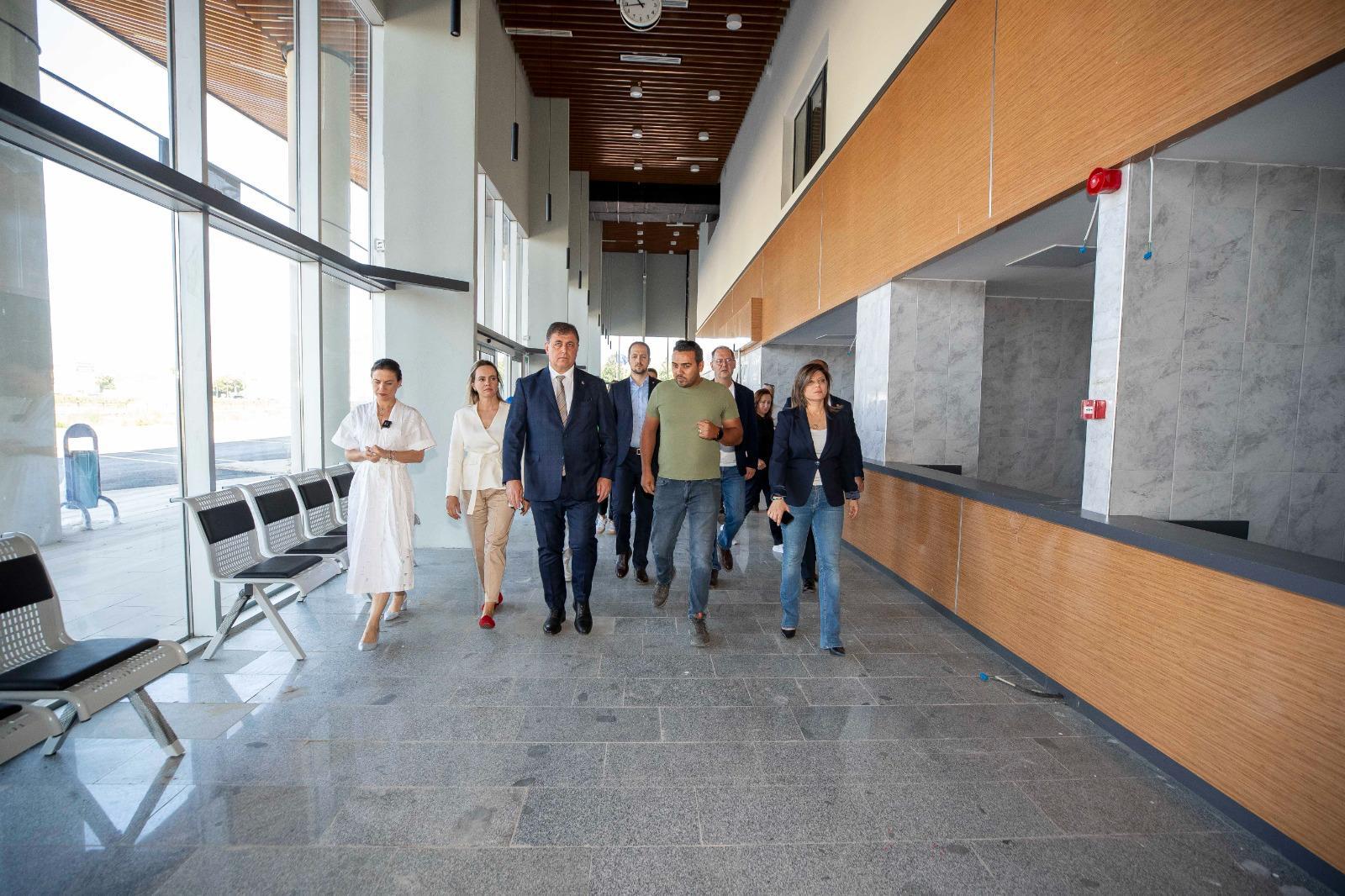 Başkan Cemil Tugay'ın gündeminde Selçuk'un projeleri var