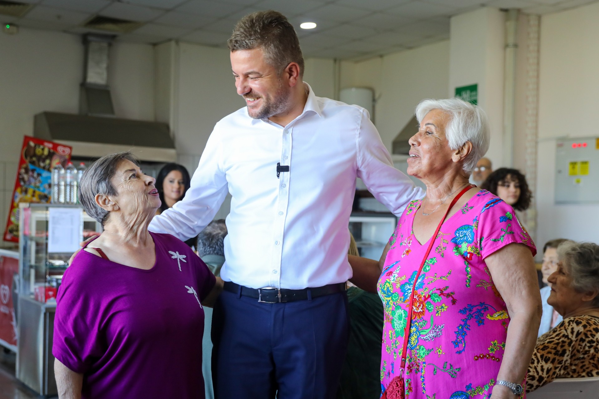 Başkan Duman'dan huzurevine bayram ziyaret