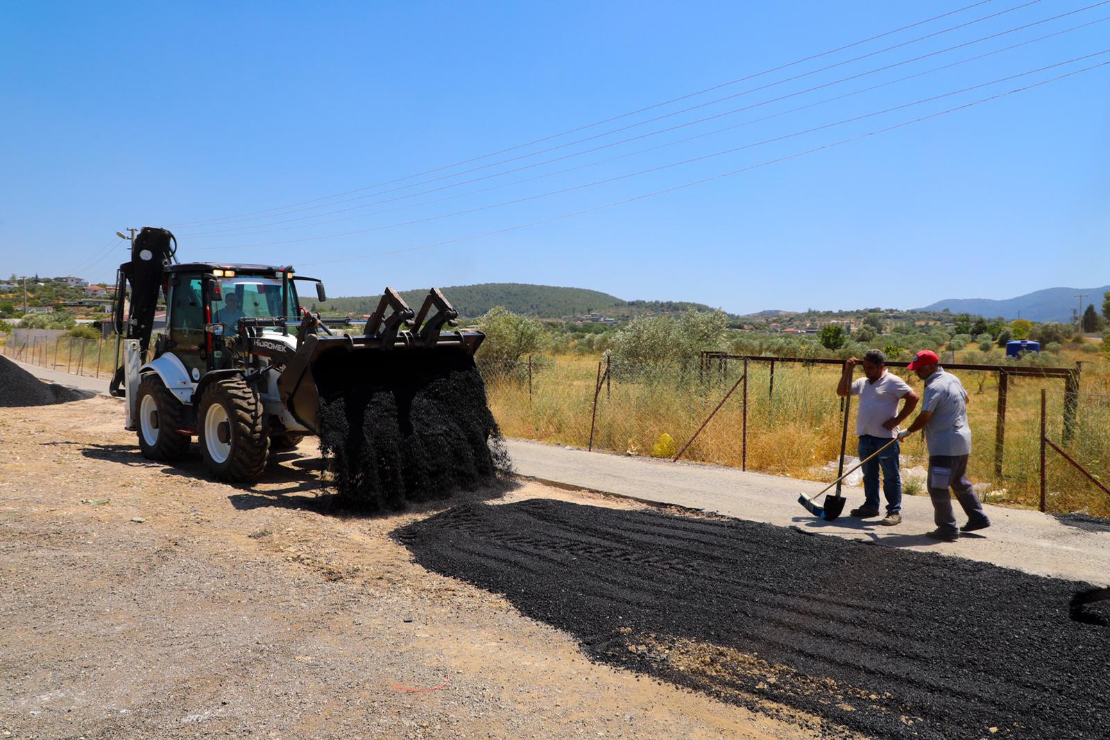 Menderes'te Sancaklı’nın Yollarına Yenileme