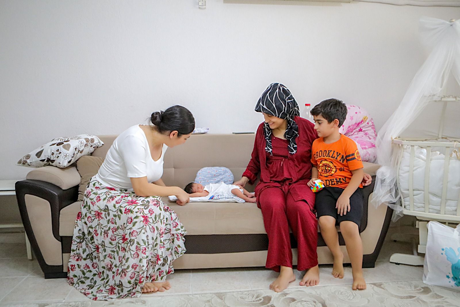 Bayraklı’ya ‘Hoş geldin bebek’