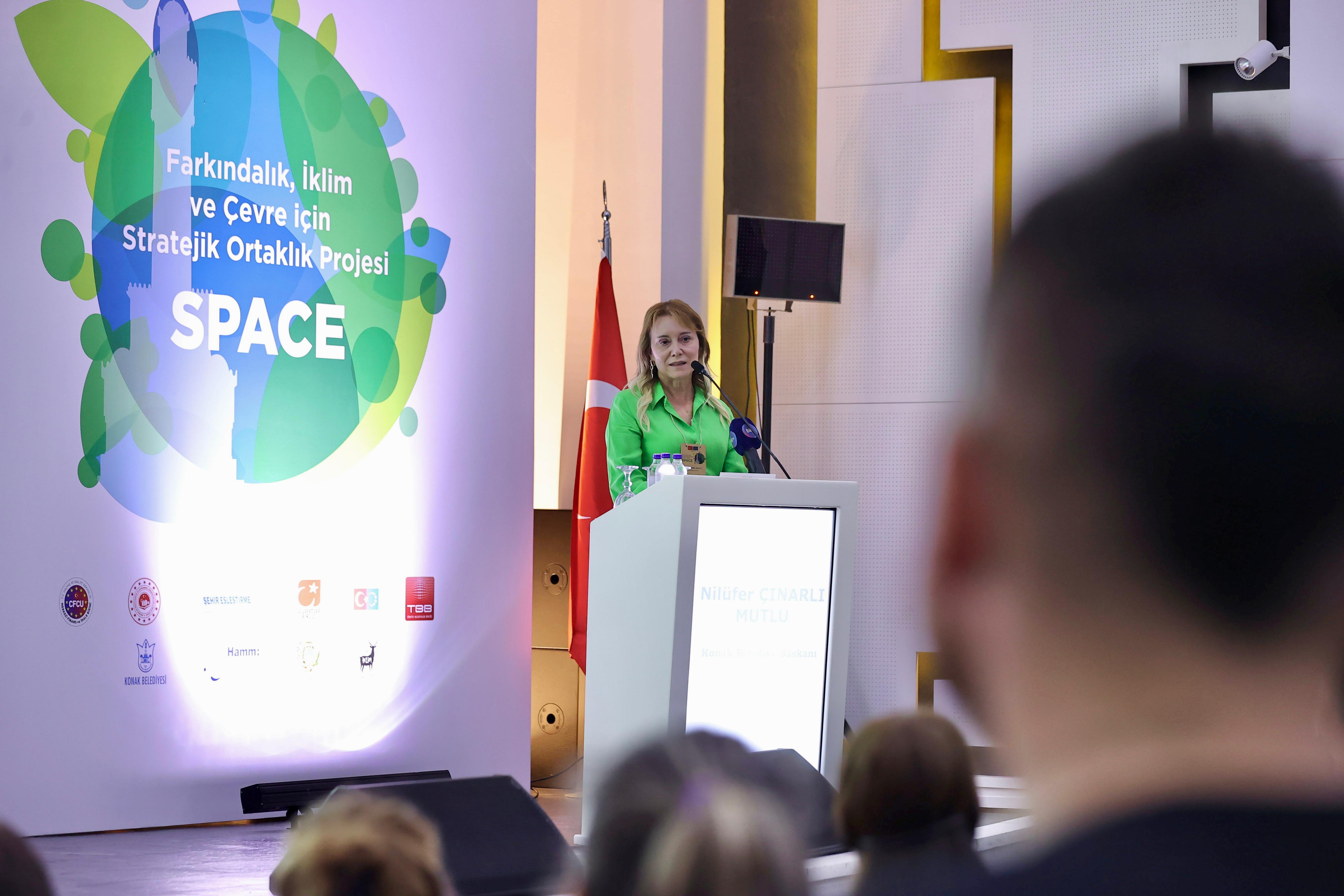 Türkiye ve Avrupa kentleri ‘Yeşil Bir Gelecek’ için Konak’ta buluştu