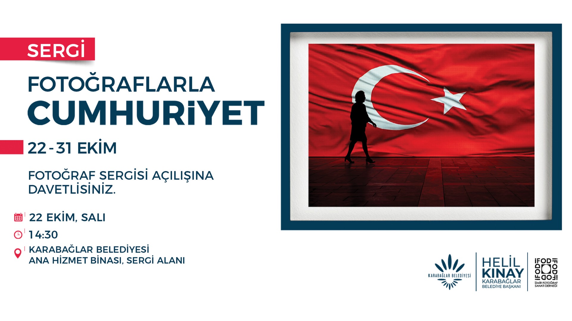 Karabağlar'da bir hafta boyunca Cumhuriyet Coşkusu yaşanacak