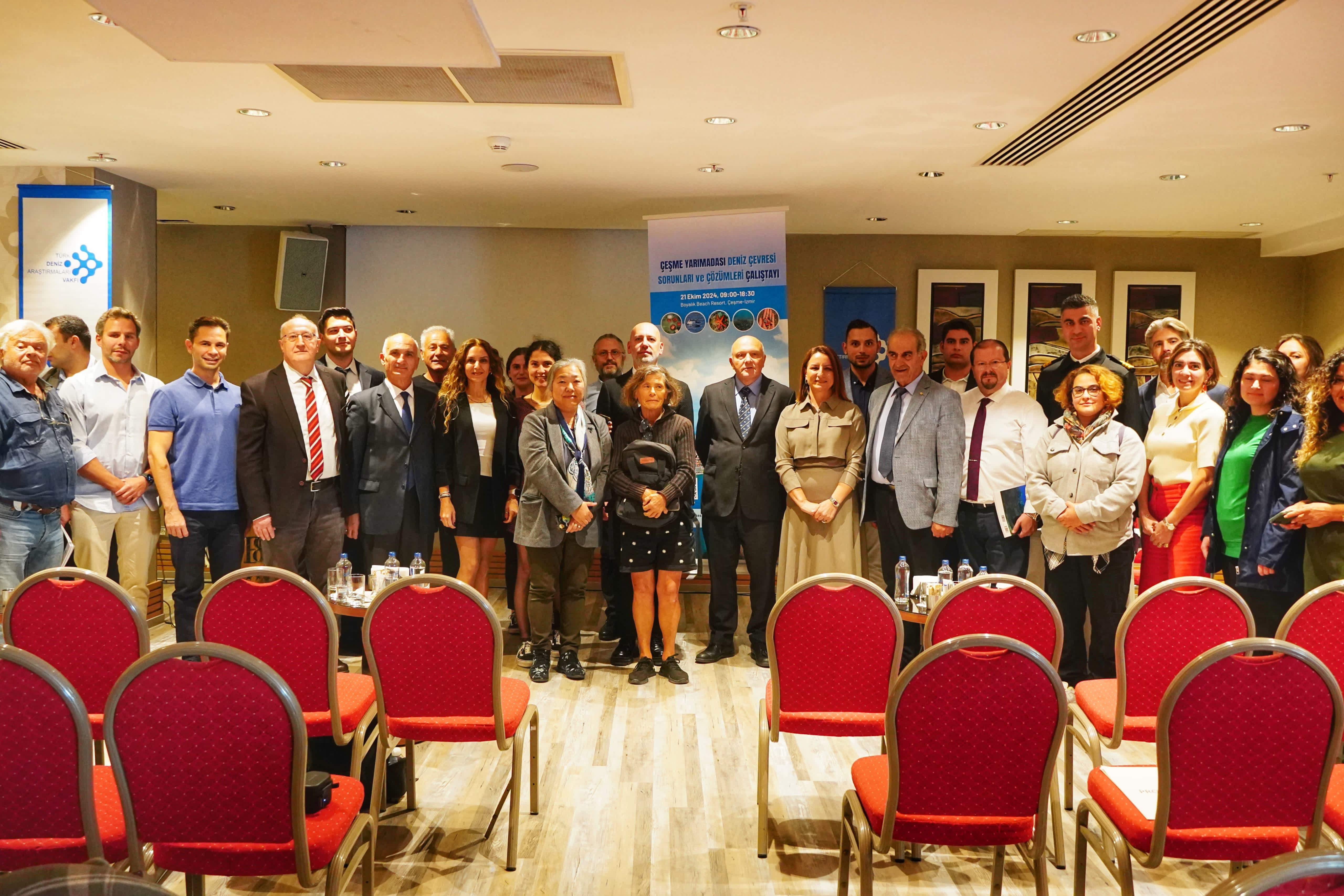 Çeşme’de bir ilk: Çeşme Yarımadası Deniz Çevresi Sorunları ve Çözümleri Çalıştayı