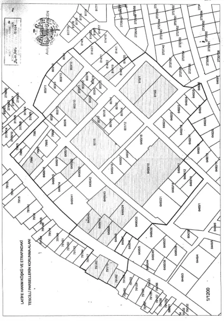 O köşk çevresindeki parseller için bakanlıktan yeni karar!