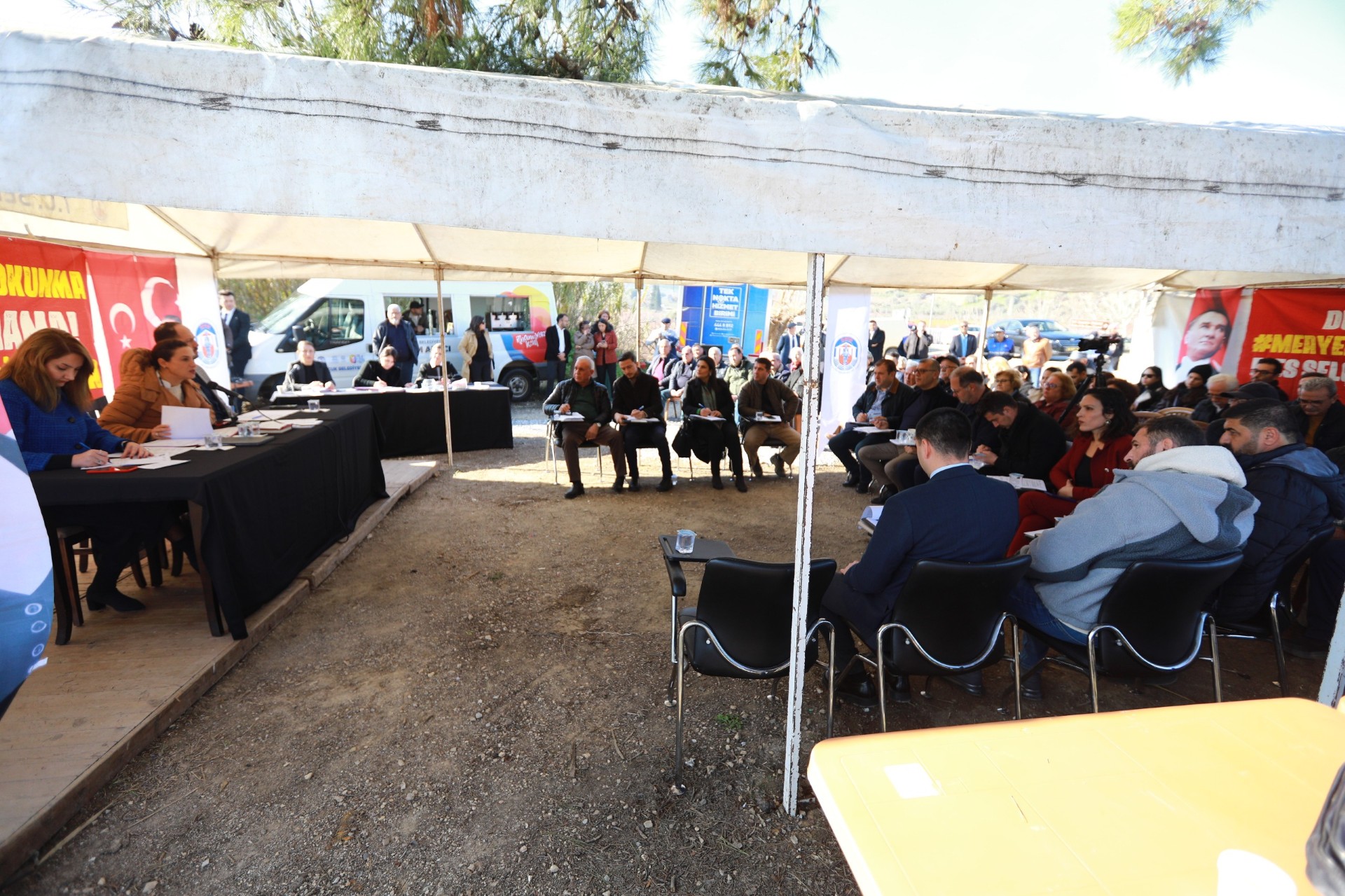 Başkan Sengel nöbet alanından haykırdı: “Halkı, emekçiyi saymayanı ben hiç saymam”