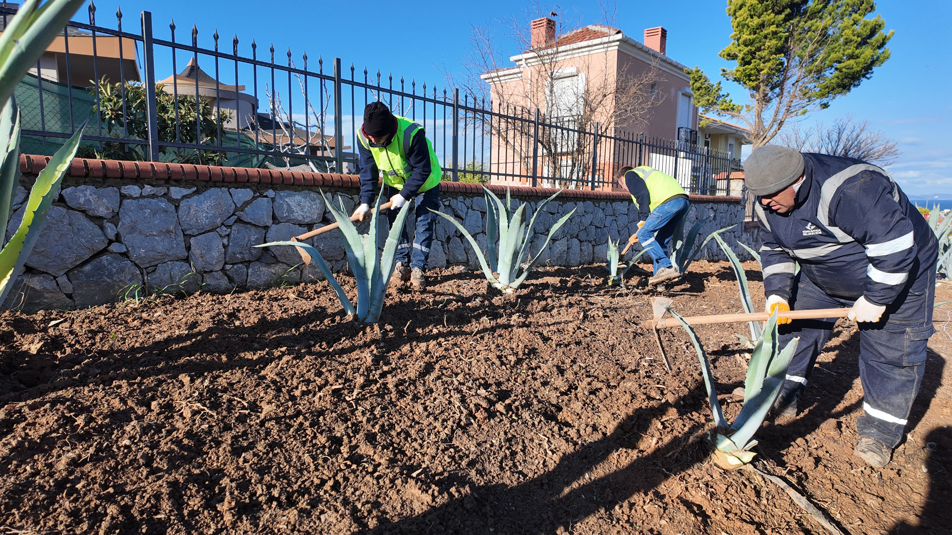 Güzelbahçe’de Yeni Yılda Çalışmalar Tam Gaz Devam