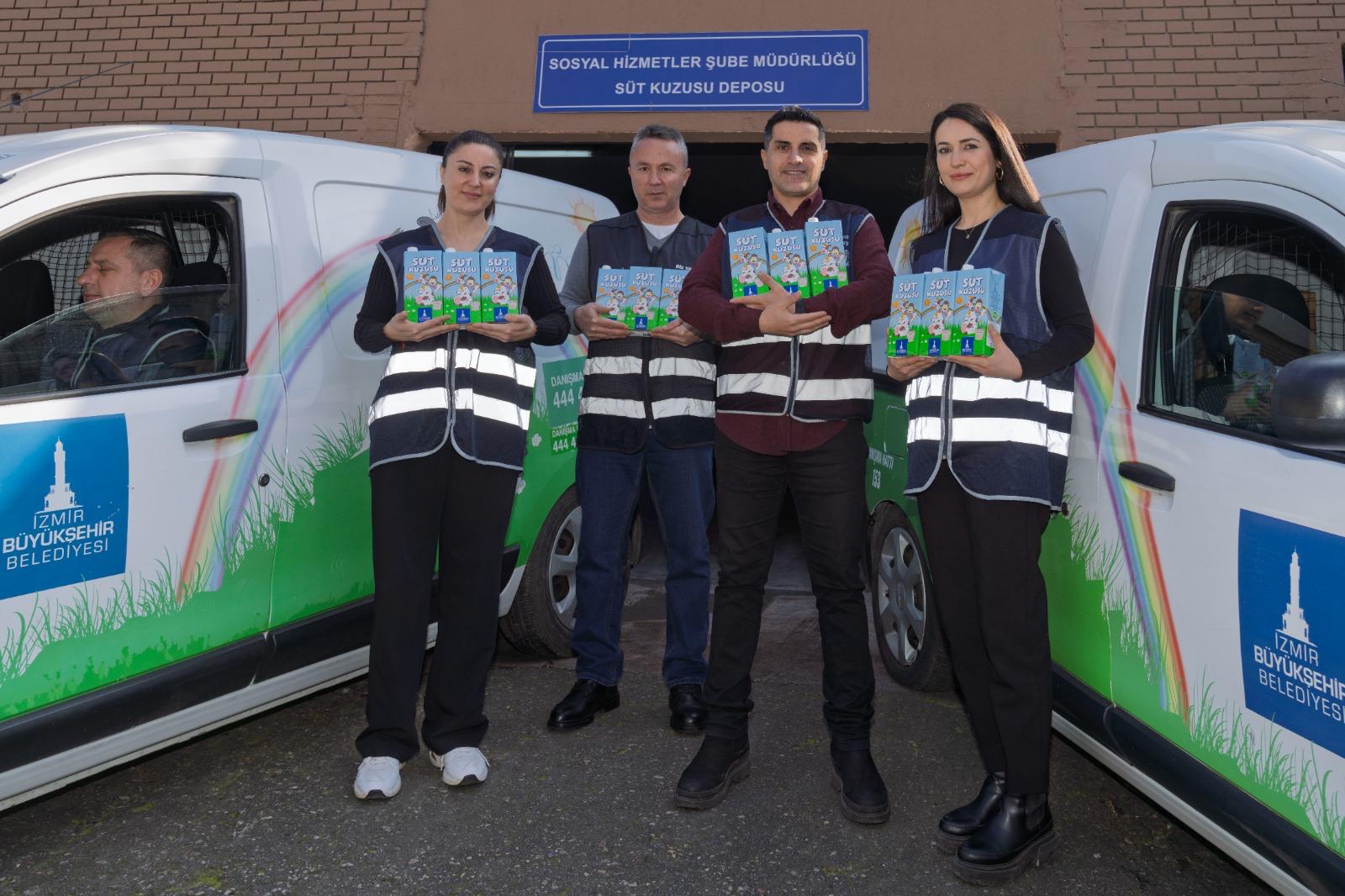 Süt Kuzusu'nda dağıtımlar başladı