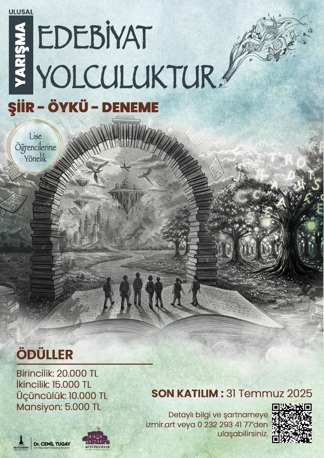 Ödüllü Şiir, Öykü ve Deneme Yarışması başlıyor