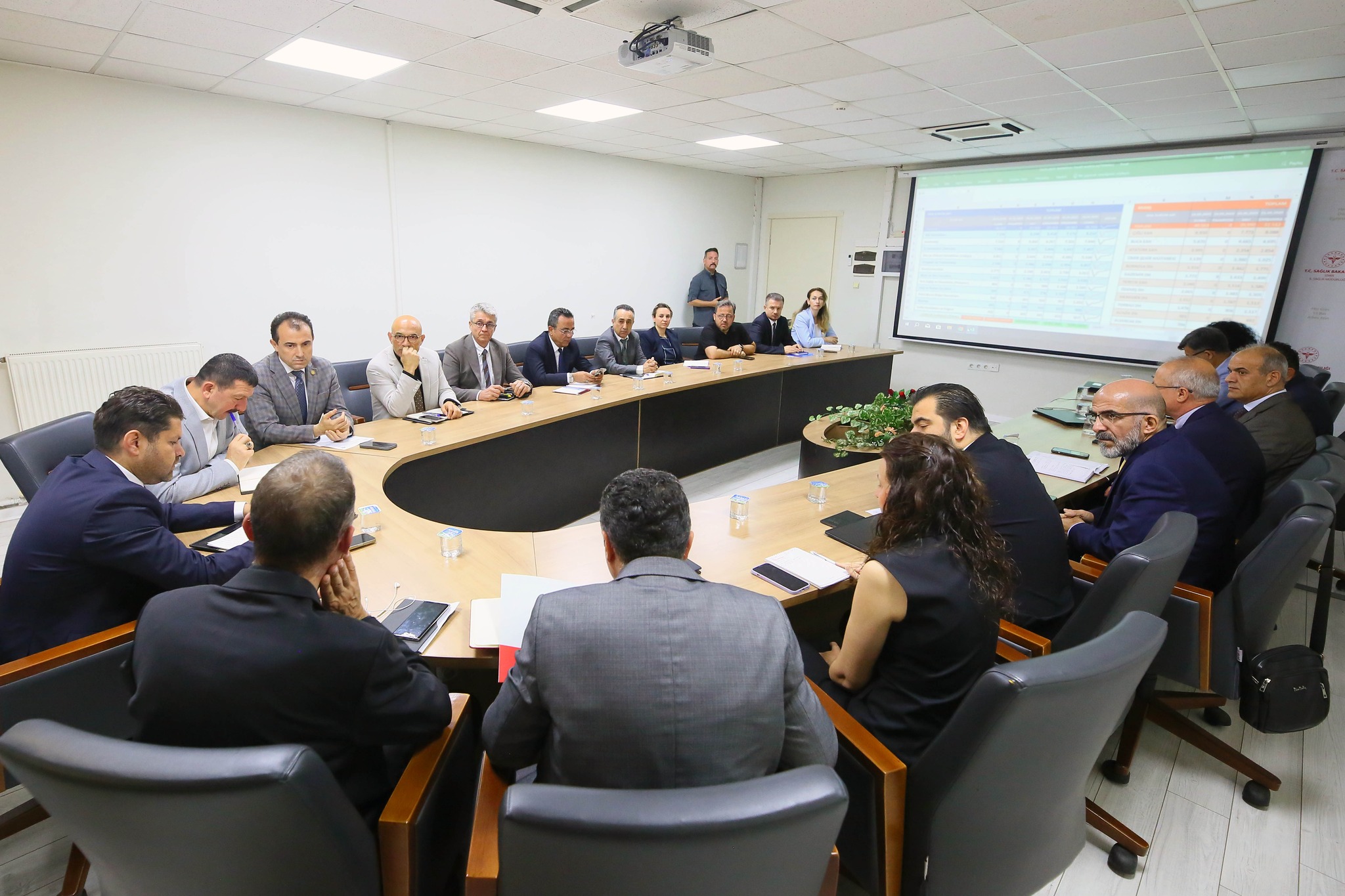 İzmir İl Sağlık Müdürlüğü’nde Üst Yönetim Toplantısı Gerçekleştirildi