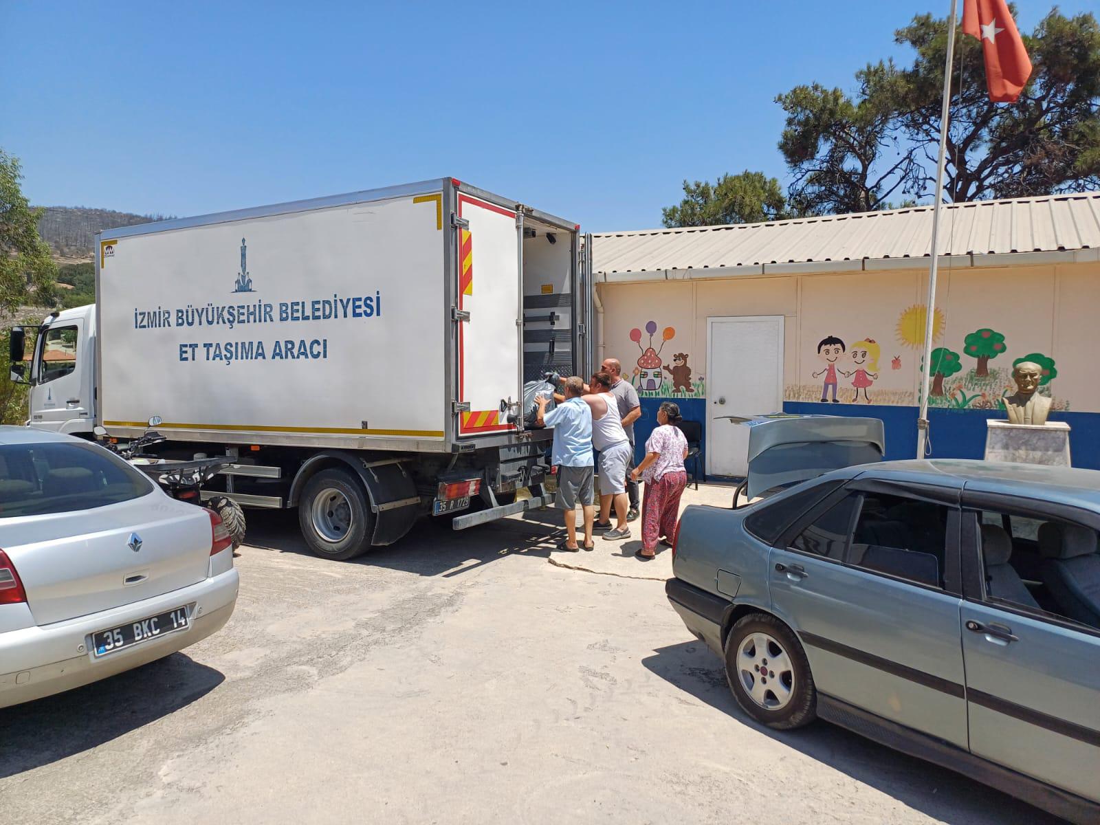 Yanan yerleşim yerlerinde barınma sorununa hızlı çözüm: Büyükşehir Bozköy ve Ilıpınar’ın yaralarını sarıyor