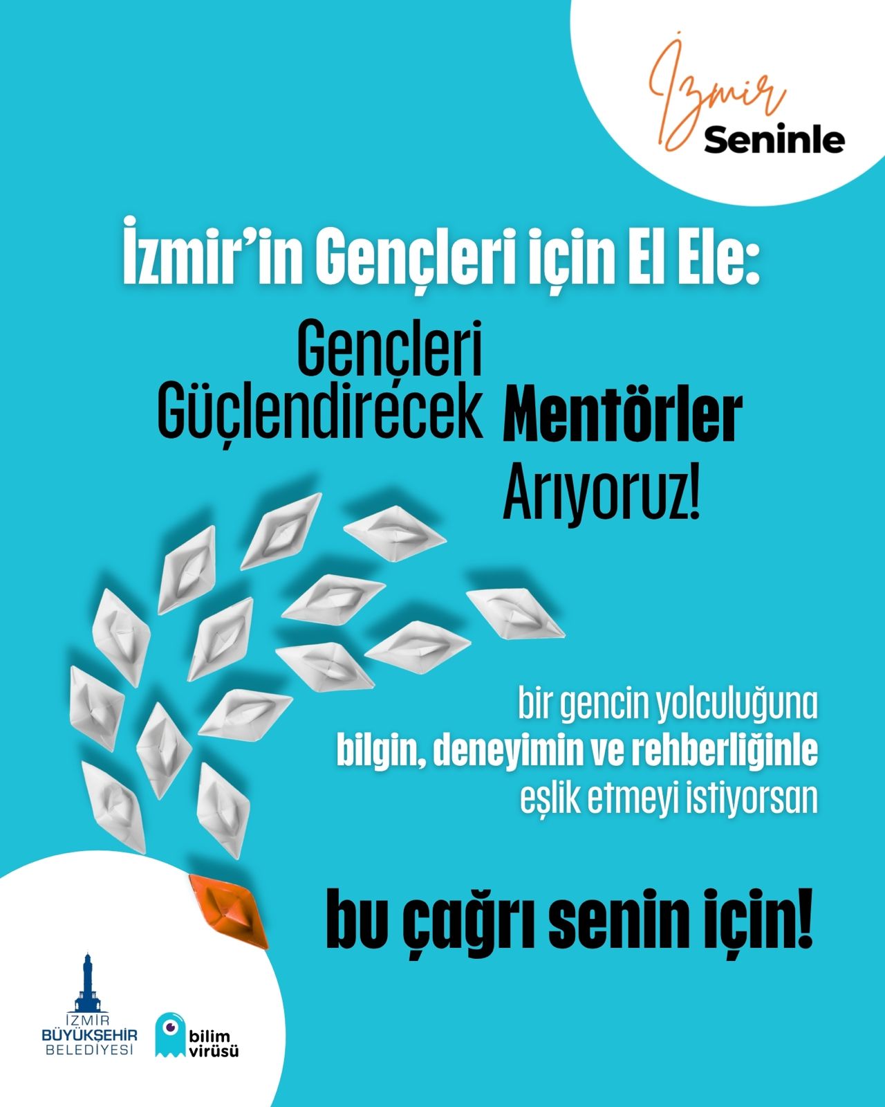 “İzmir Seninle” gönüllü mentörlerini arıyor