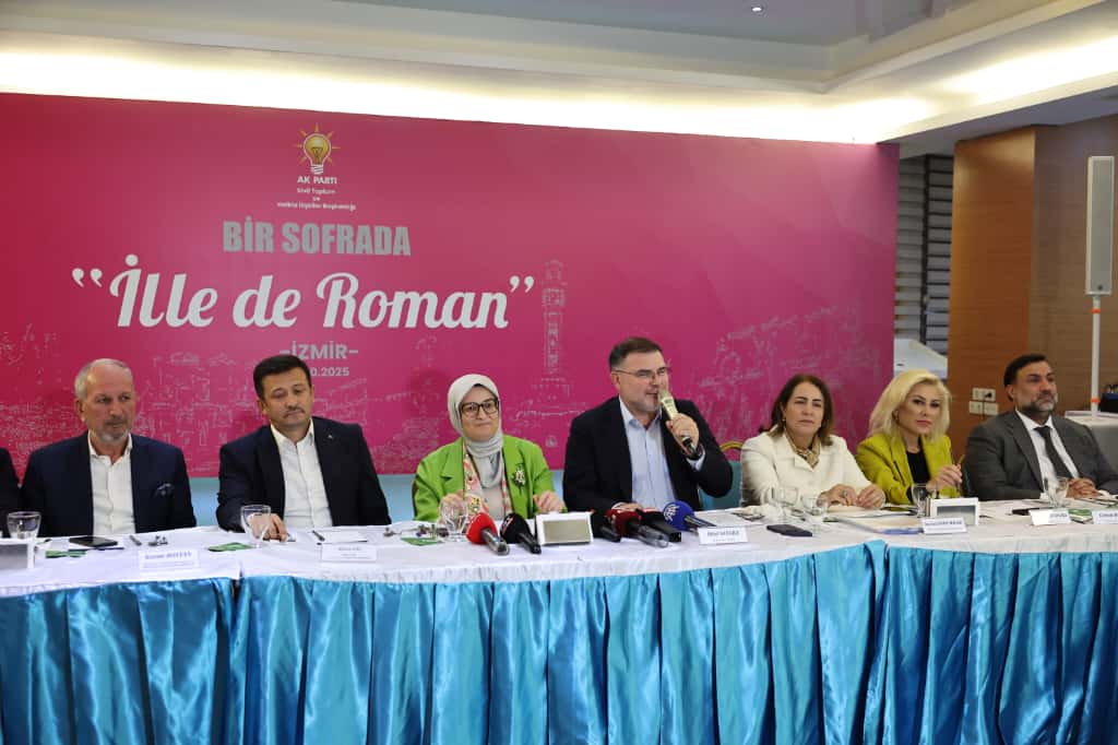 AK Parti’den İzmir’de, 'Bir Sofra'da İlle de Roman' buluşması!