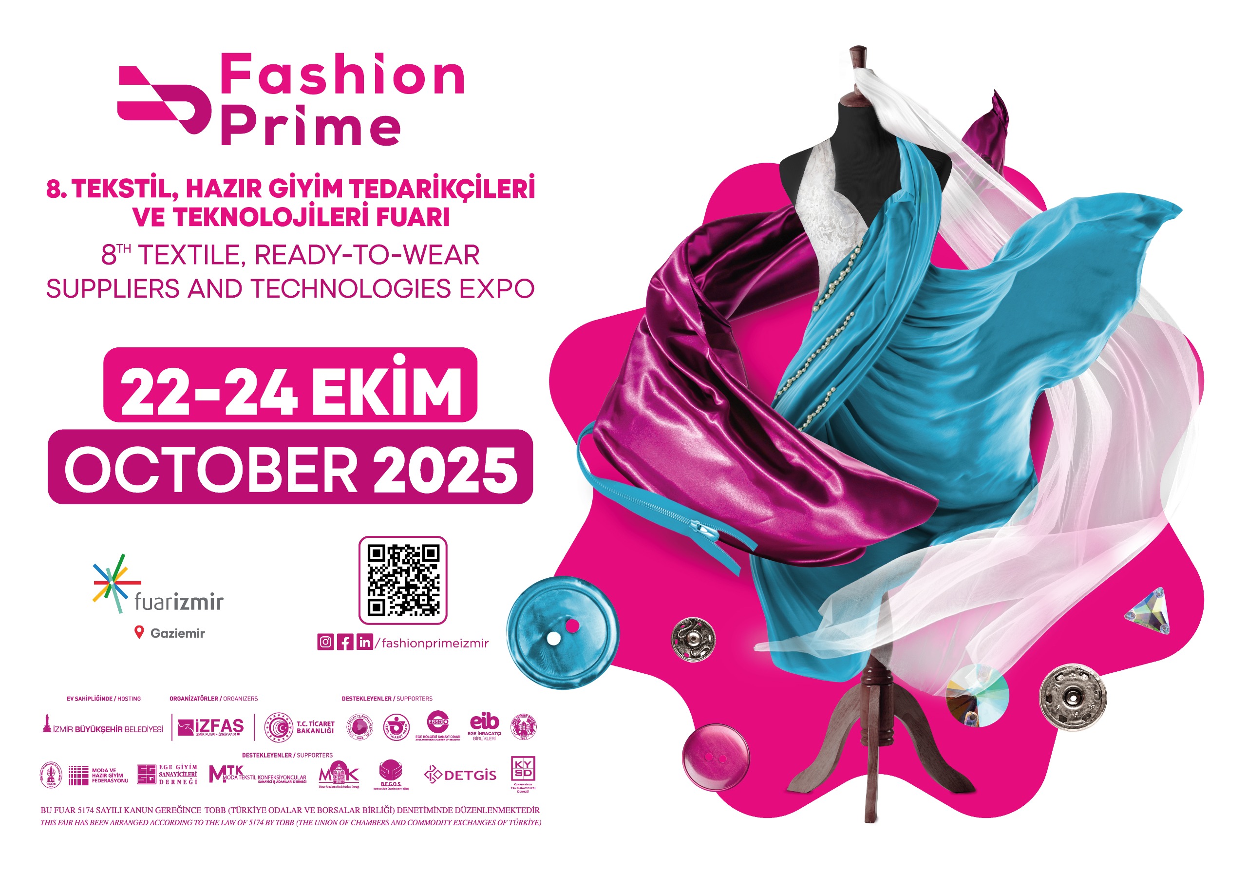 Tekstil ve hazır giyim sektörünün devleri bu fuarda buluşacak