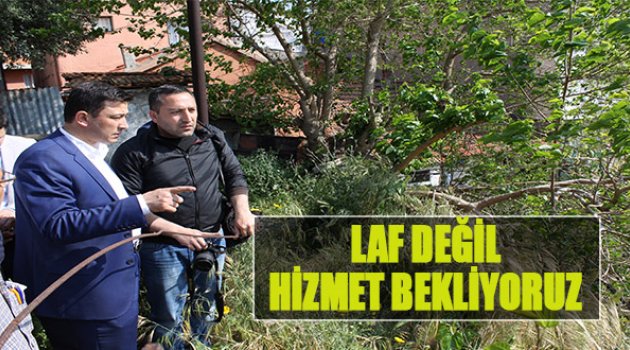 Dağ:Laf Değil Hizmet Bekliyoruz