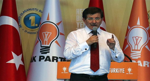 Davutoğlu grubuna konuştu...