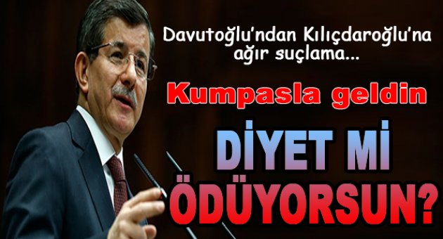 Davutoğlu: Kılıçdaroğlu kumpasla genel başkan oldu