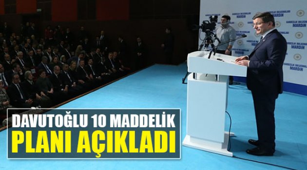 Davutoğlu O Planı Açıkladı