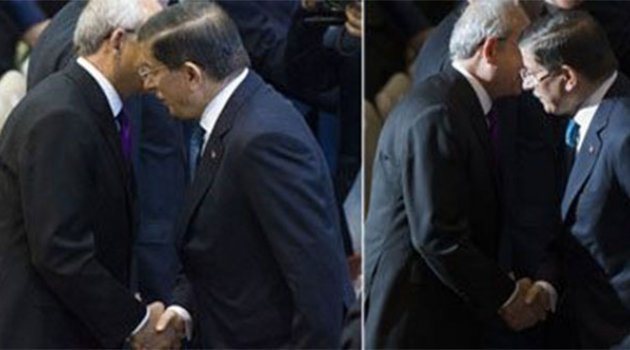 Davutoğu&#039;ndan Kılıçdaroğlu&#039;na: Mitinge yetişmem gerekiyor, izin verirseniz...