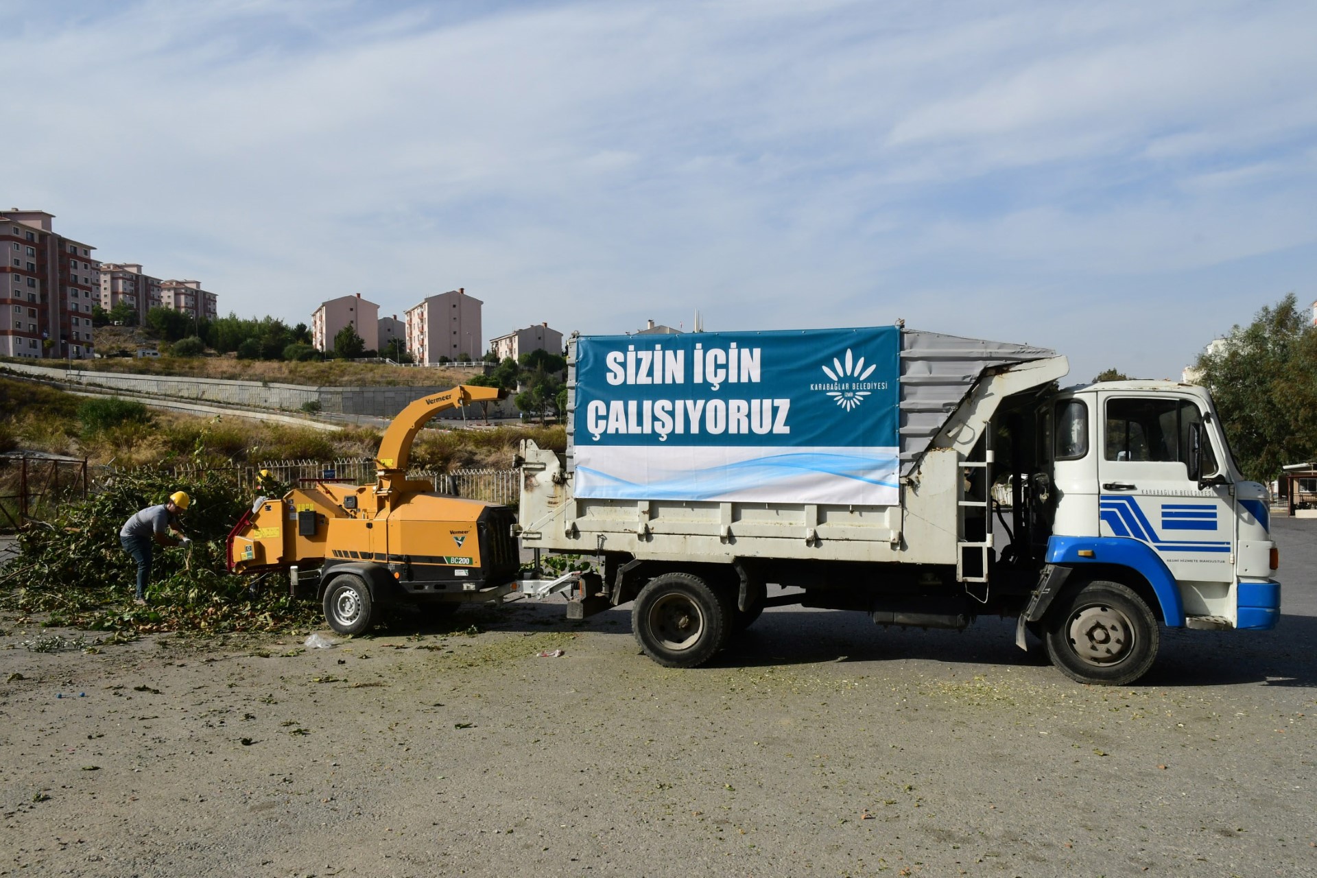 Karabağlar Belediyesi, doğadan geleni yine doğaya veriyor