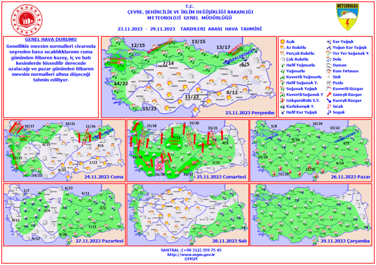 Kuvvetli yağış ve fırtına geri dönüyor