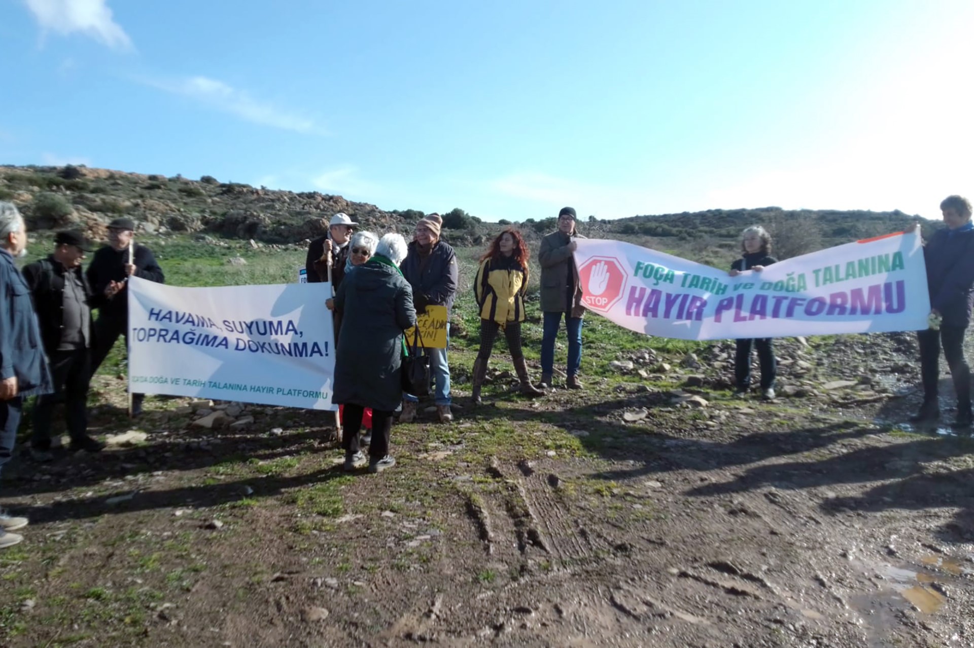 FOÇALILAR, TERMAL TURİZM SONDAJINA KARŞI TEK YÜREK!