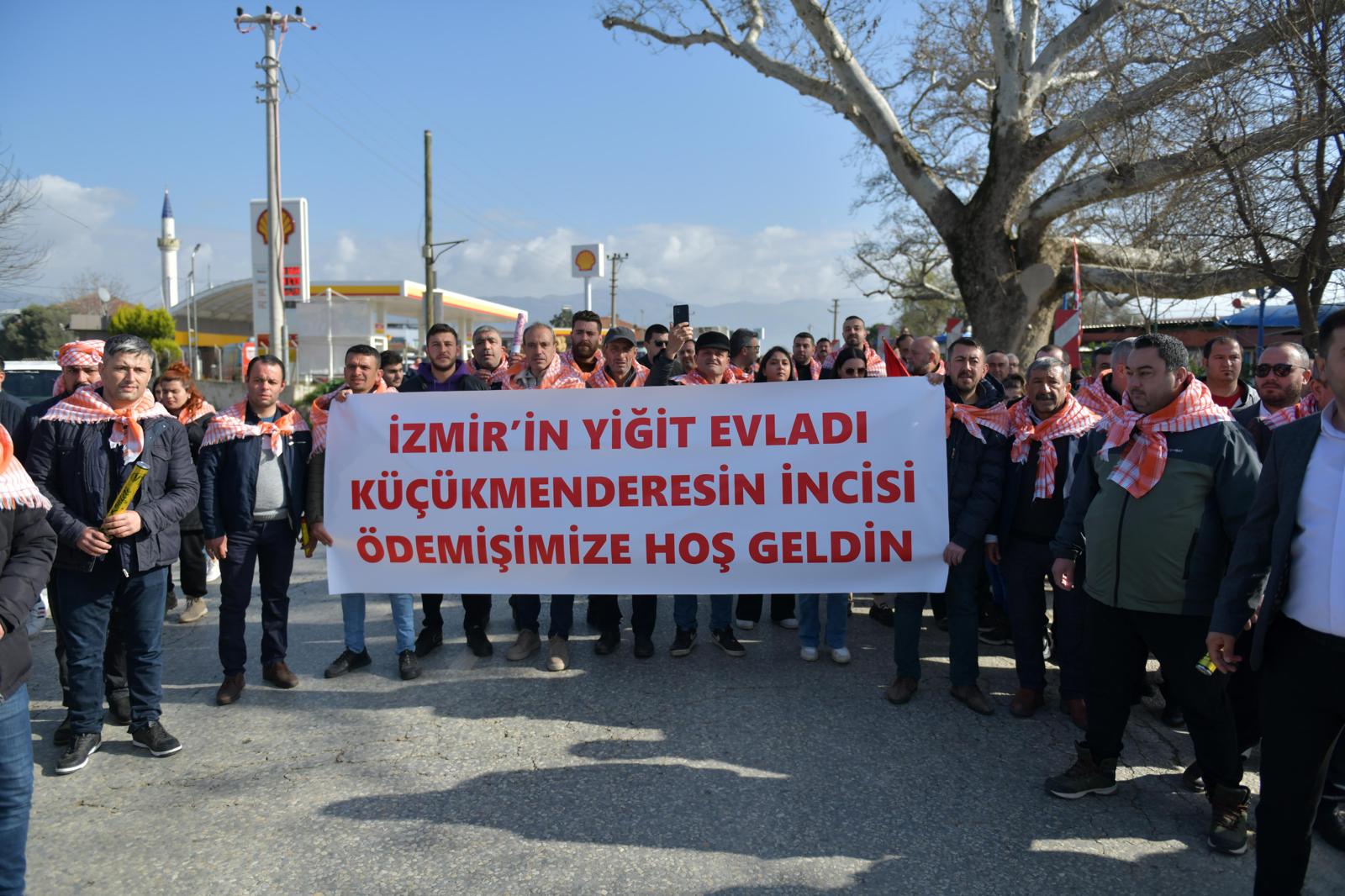 Ödemiş’in köylerine Kocaoğlu selamıyla girdi