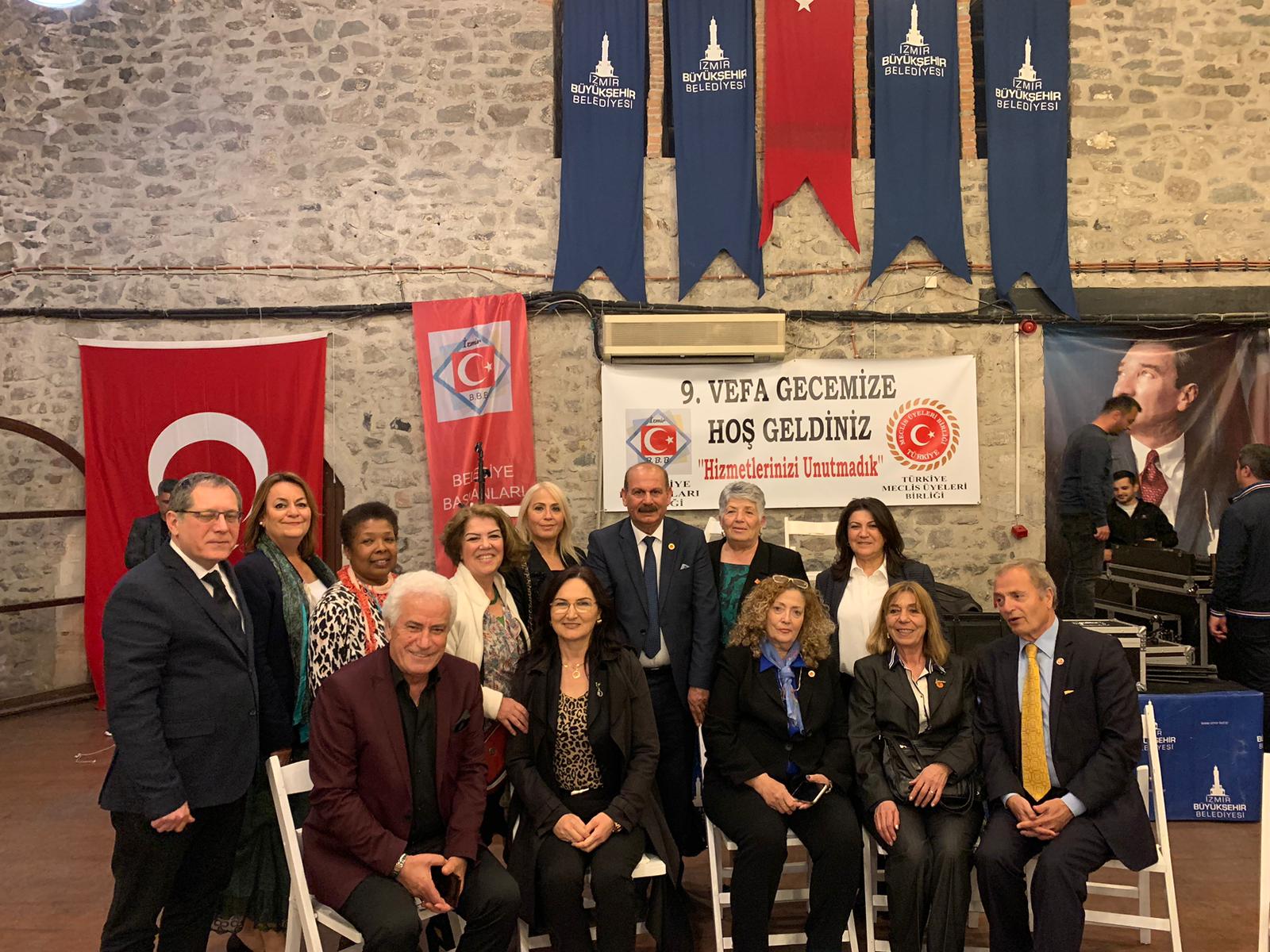 Başkanlara vefa gecesi