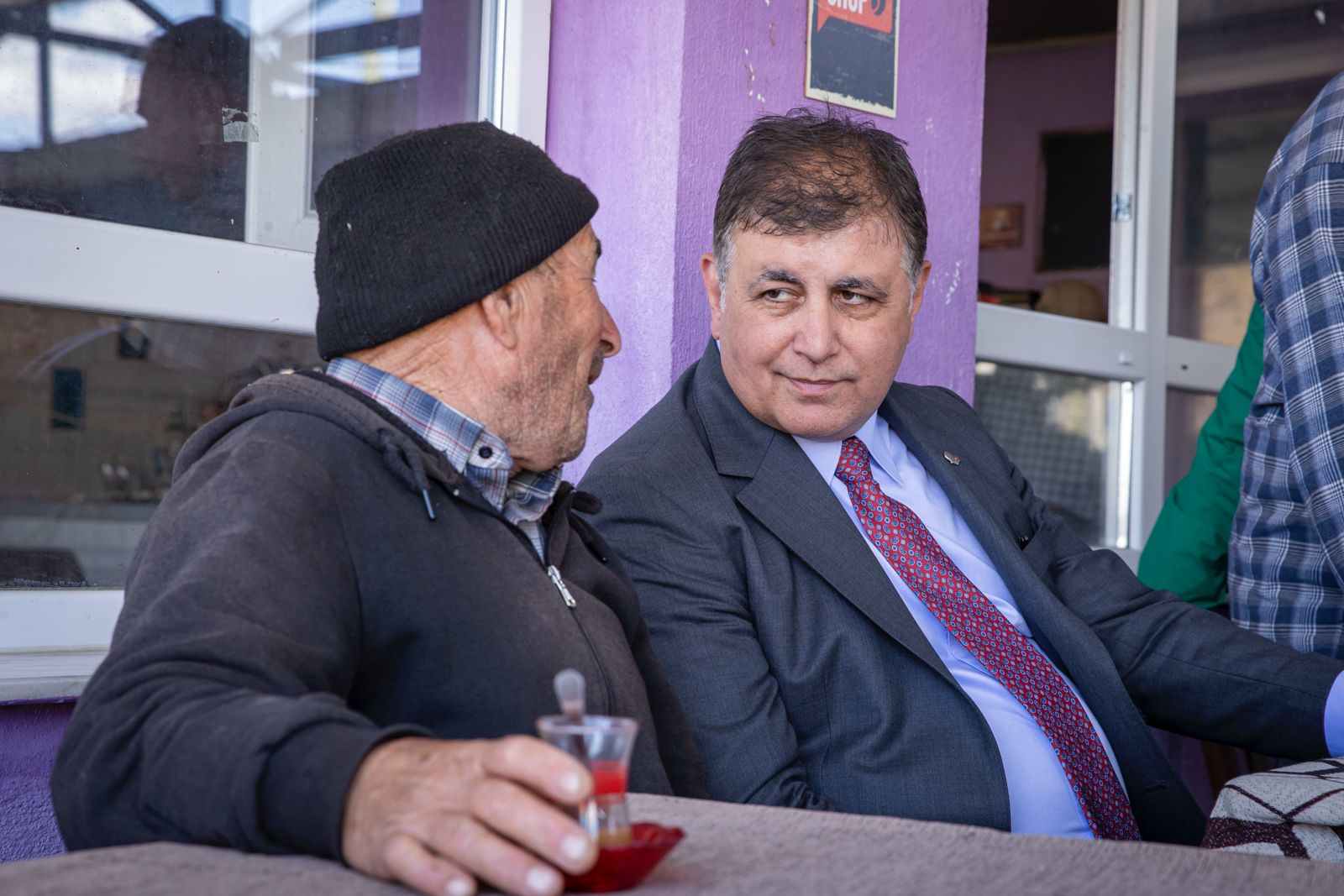 Deliktaş Köyü'ne sandık teşekkürü