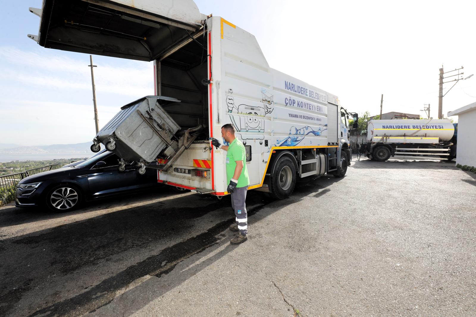 NARLIDERE’DE TEMİZLİK SEFERBERLİĞİ