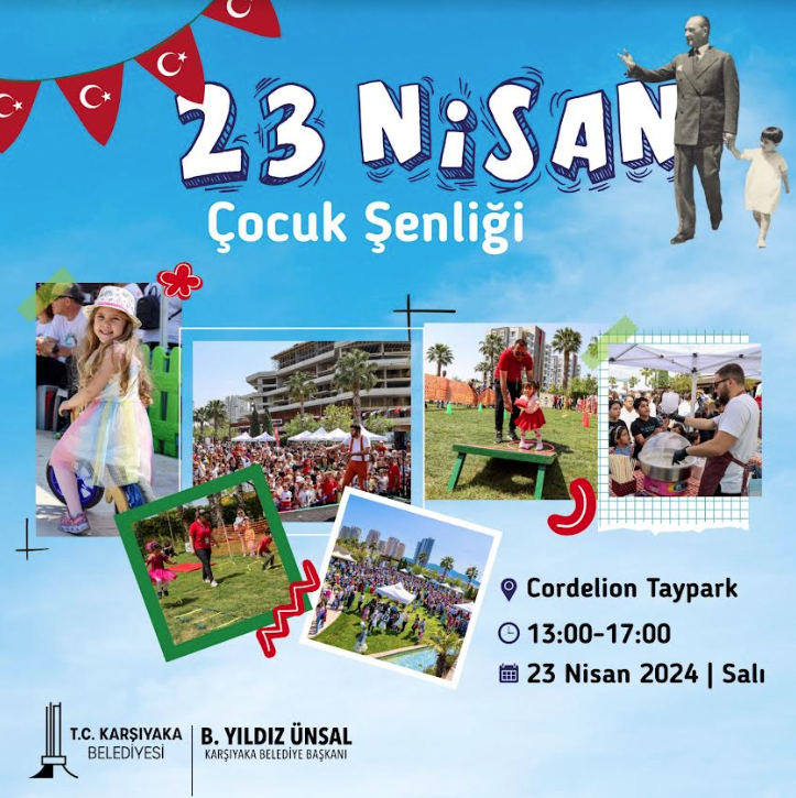 Karşıyaka’da 23 Nisan coşkusu!