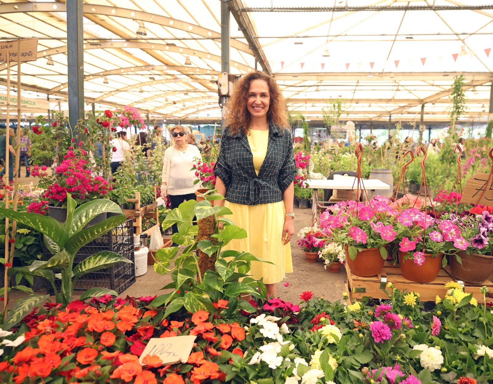 Festival kapsamında En Güzel Balkon Bahçe Yarışması’nın ödül töreni de yapıldı.