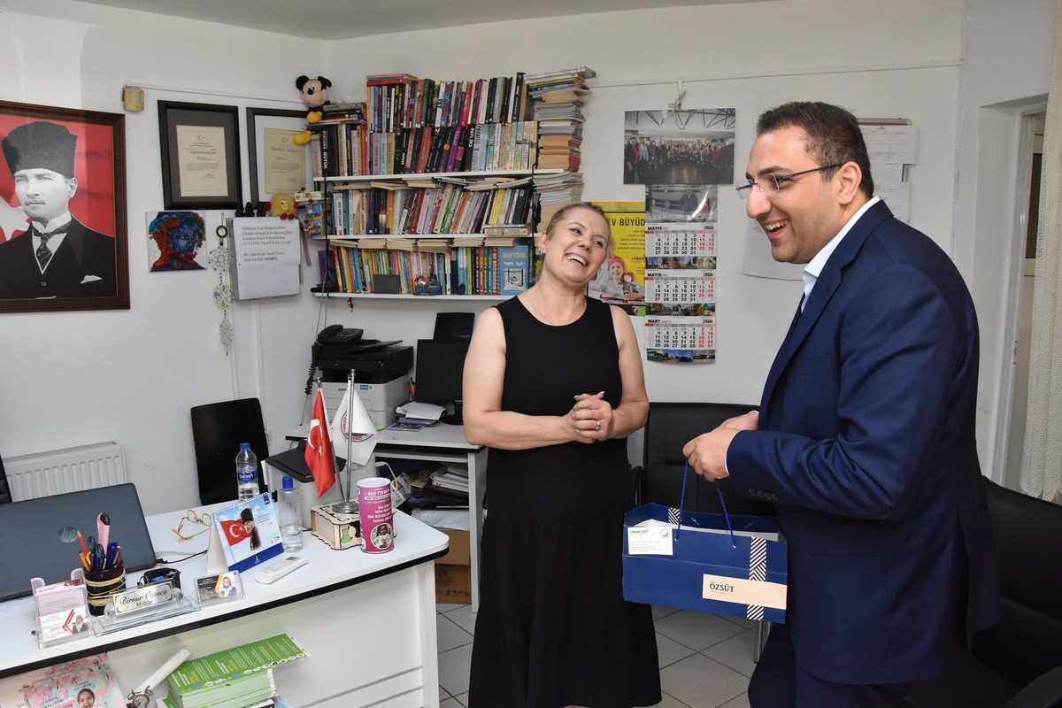 Yiğit'ten Muhtarlara bayram öncesi ziyaret