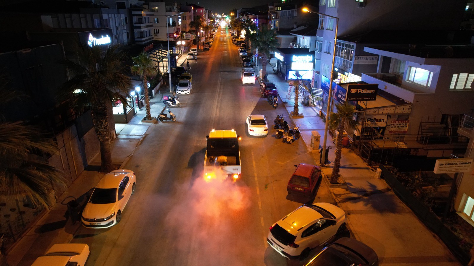 Güzelbahçe'de huzurlu bir yaz için ilaçlama yapıldı