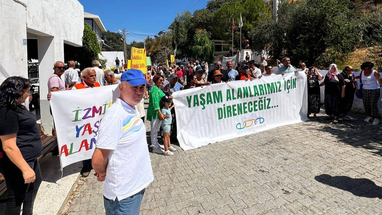 Karaburun'da GES projesine yurttaşlar izin vermedi