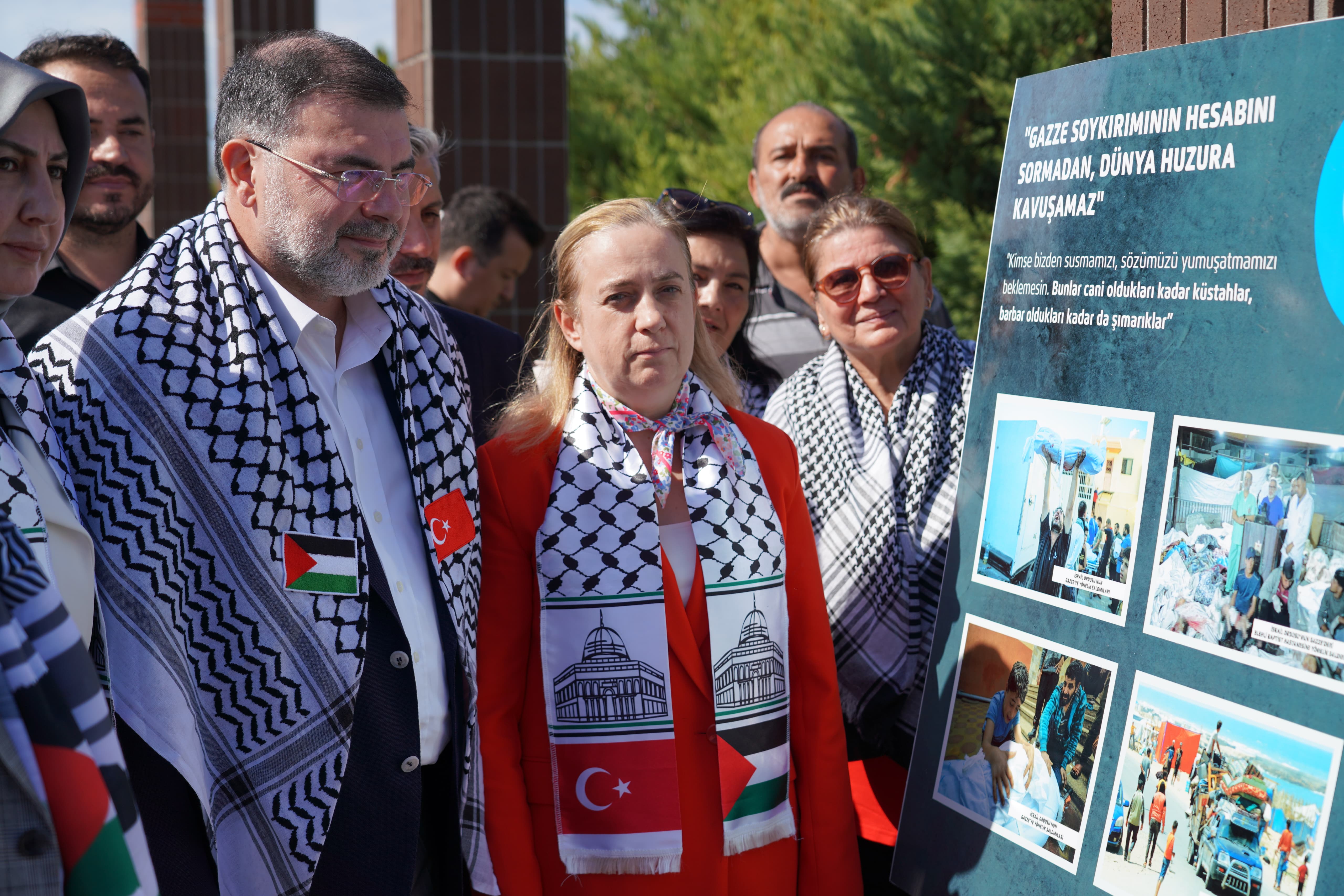 AK Parti İzmir’den ‘Filistin’ açıklaması ‘’Filistin, tüm insanlığın vicdan davasıdır.’’