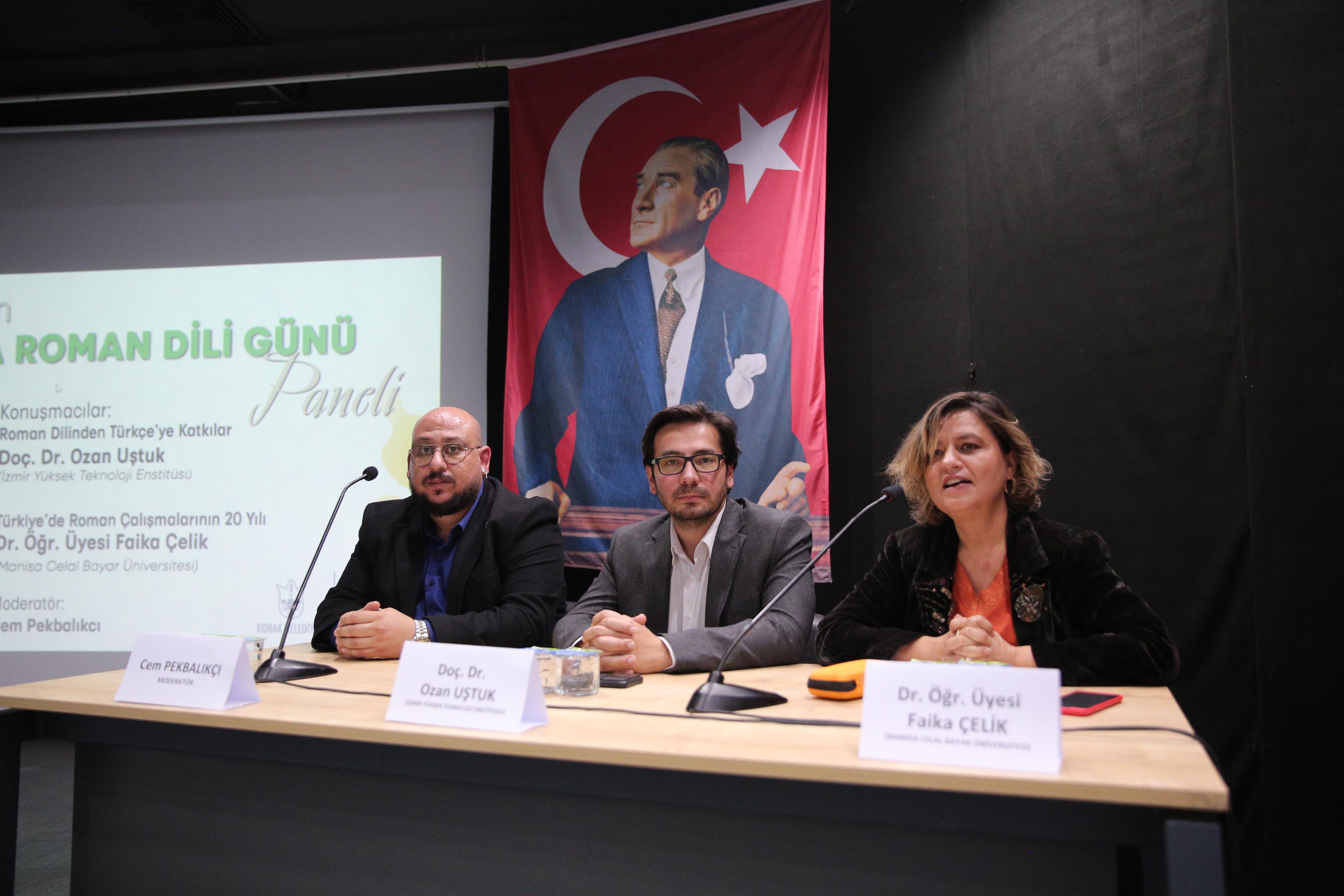 Dünya Roman Dili Günü Konak’ta kutlandı