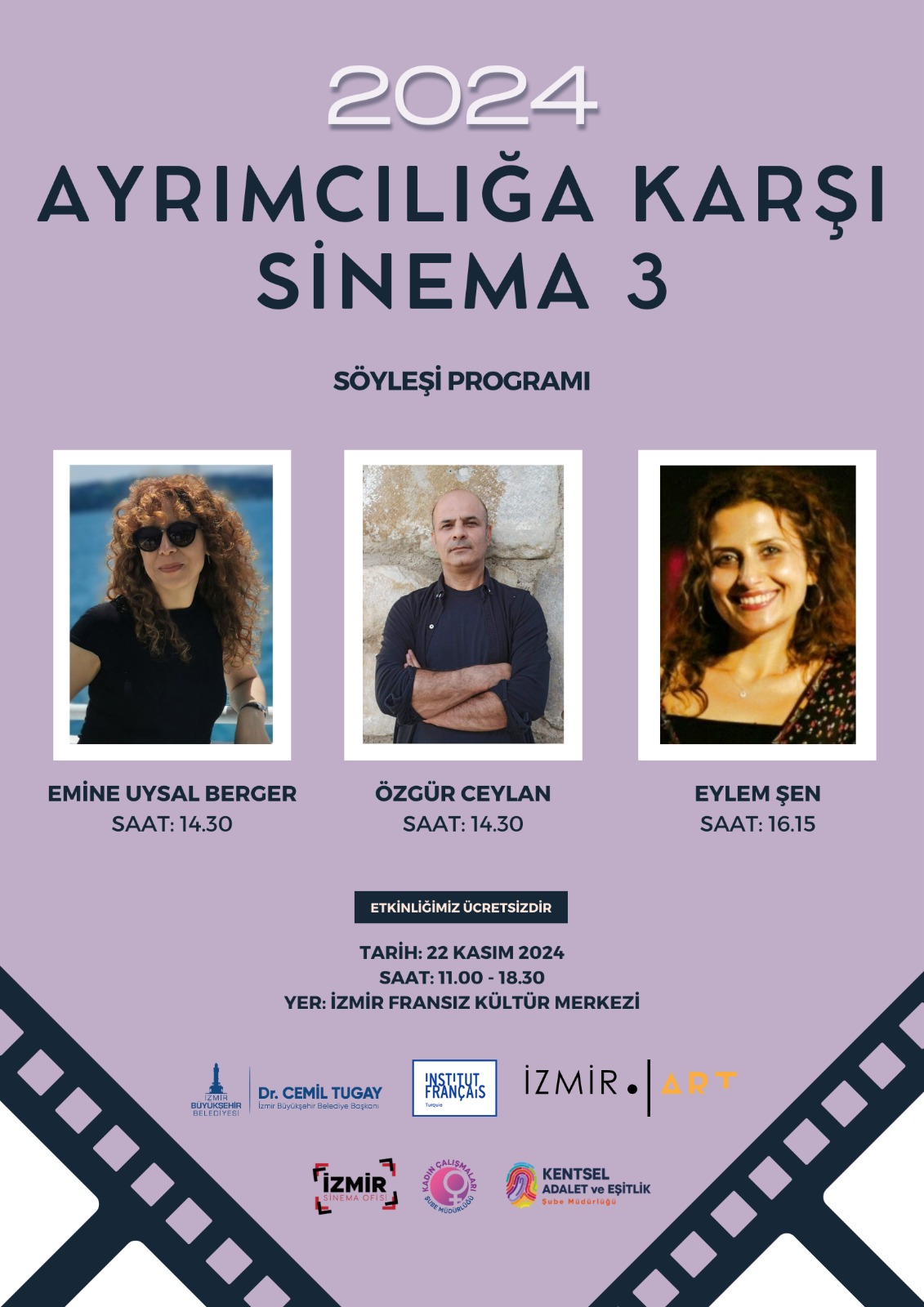 Kadına şiddete karşı İzmir’den mesaj