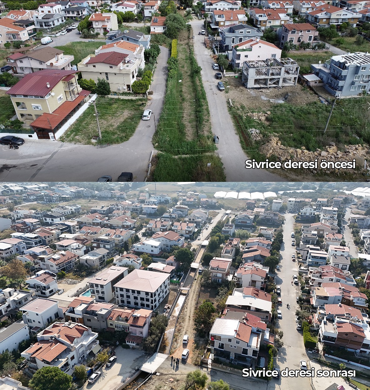 Yarımada dereleri ıslah ediliyor